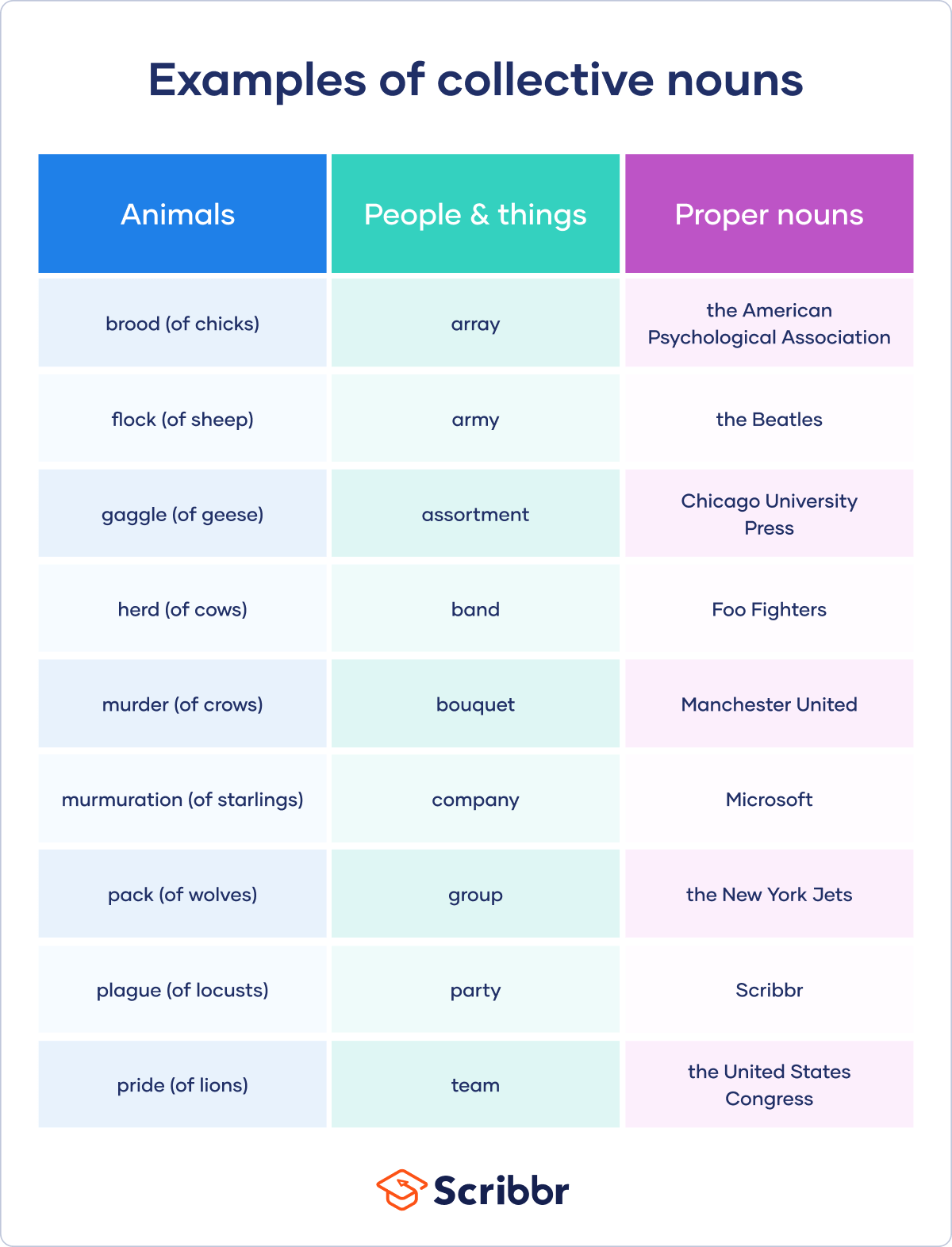 Types of Noun in English with Examples